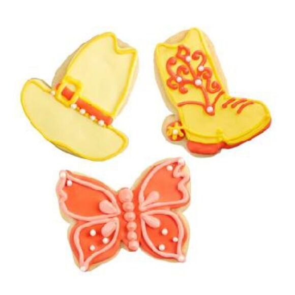 š¦āNewĀ PioneerāWomanā3-PieceāTealāBlueāCookieāCutterāSet - Picture 5 of 10